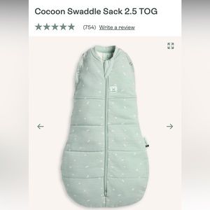 ErgoPouch Cocoon Swaddle Sleep Sack 2.5 TOG Sage